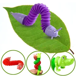 Funny Cute Stretch Tube Popular Puzzle Squeeze Animal Stretch Tube Decompression Stress Relief Toy
