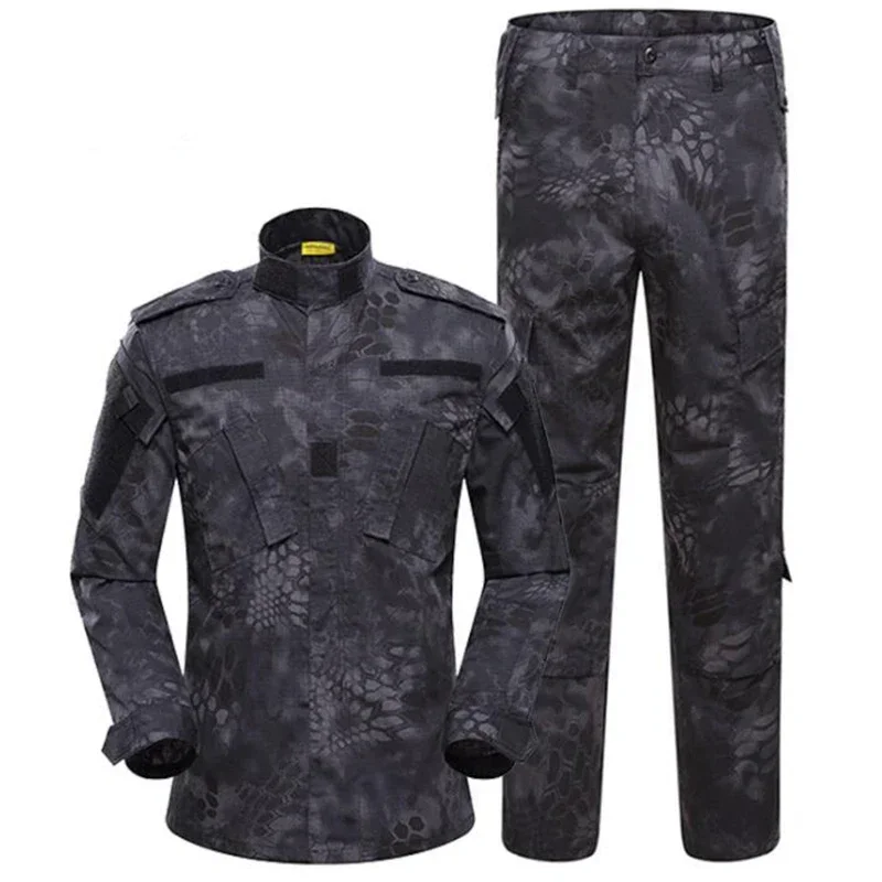 Multicam FG atacs Tactical Uniform Shirt Pants Combat Camouflage Uniform Men\'s Clothing Suit Airsoft CS Training Hunting Gear