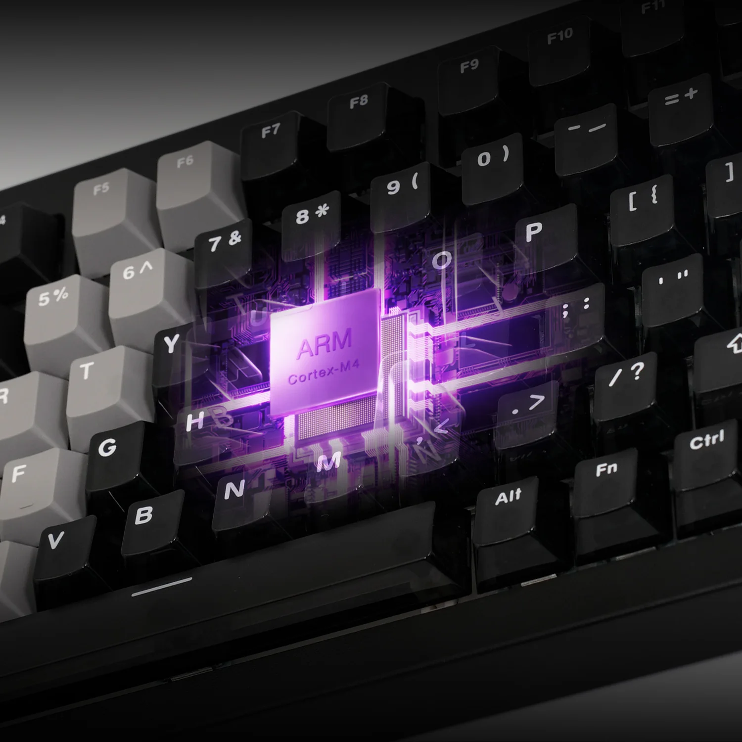 Akko 5075 V3 HE لوحة مفاتيح مغناطيسية 75% الزناد السريع 0.005 مللي متر 8K ARGB USB Type-C السلكية المخصصة لوحة مفاتيح الألعاب طوقا جبل #3