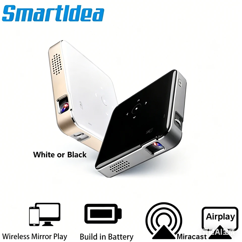 SmartIdea P60 Portable Mini Projector 300 ANSI Lumens