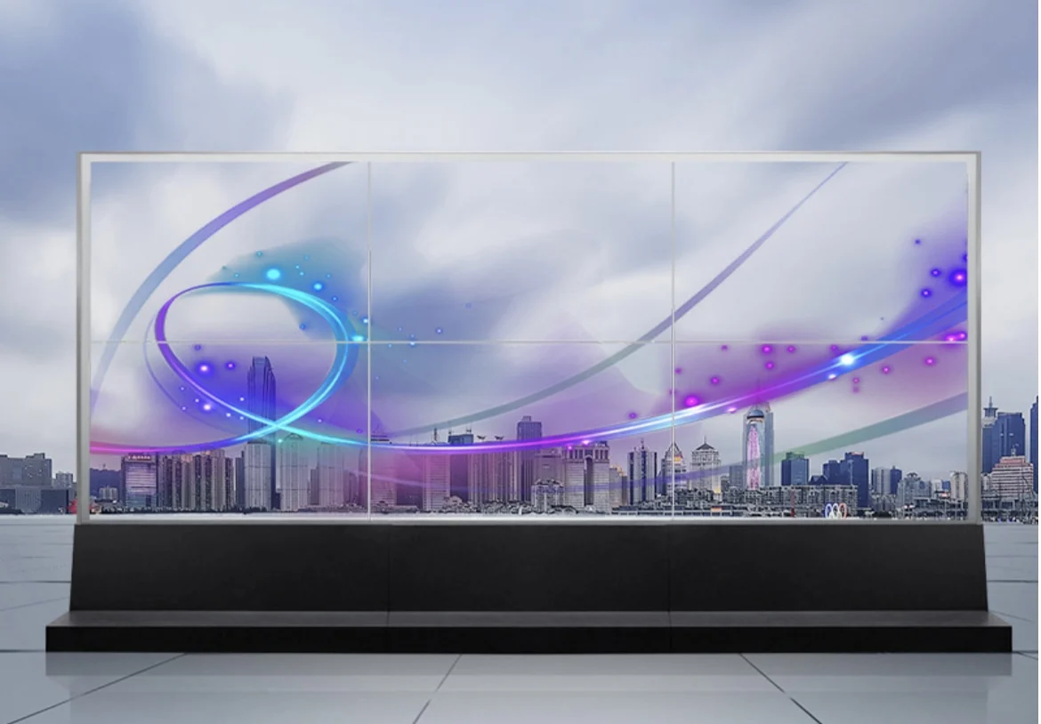 55 Inch  Transparent Oled Display Fashionable and Popular Transparent OLED Touchh Screen Digital Signage and Display