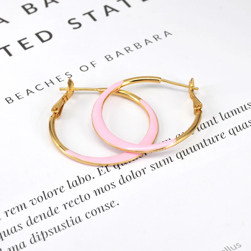 Luxuriöse Geometrische 925 Sterling Silber Ohrstecker Rosa Serie Zirkon Anhänger Creolen Süße Modische Hochzeitsschmuck Geschenke – Detail 11