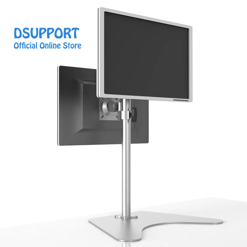 

2024 Trending Dual Monitor Arm Mount Stand New Computer Bracket Supporting Desk Mount Dual Monitor Desk Stand With Arms