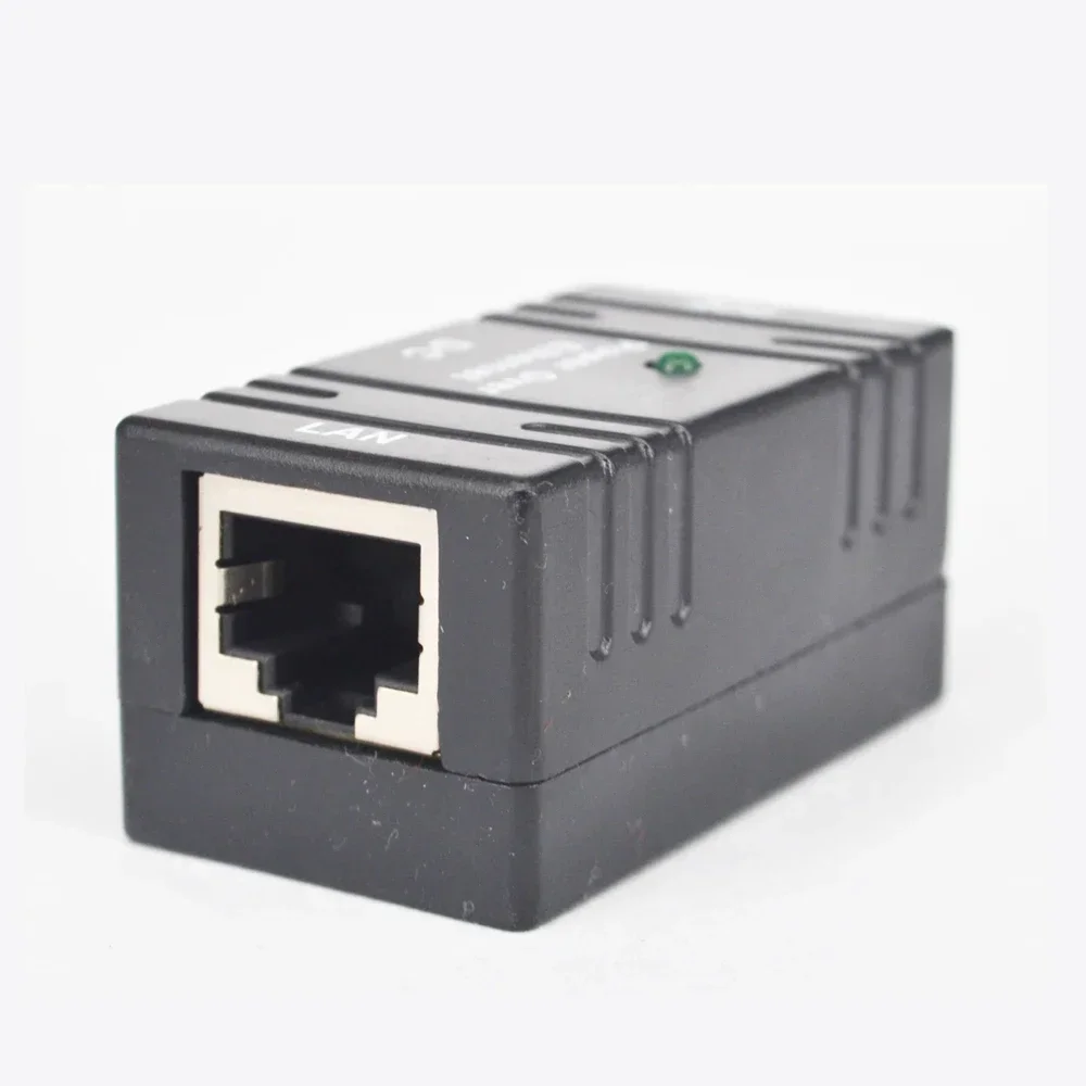 السلبي تيار مستمر الطاقة عبر إيثرنت RJ45 10/100mbp محول تركيب على الحائط لشبكة LAN الأمن كاميرا IP POE الفاصل حاقن