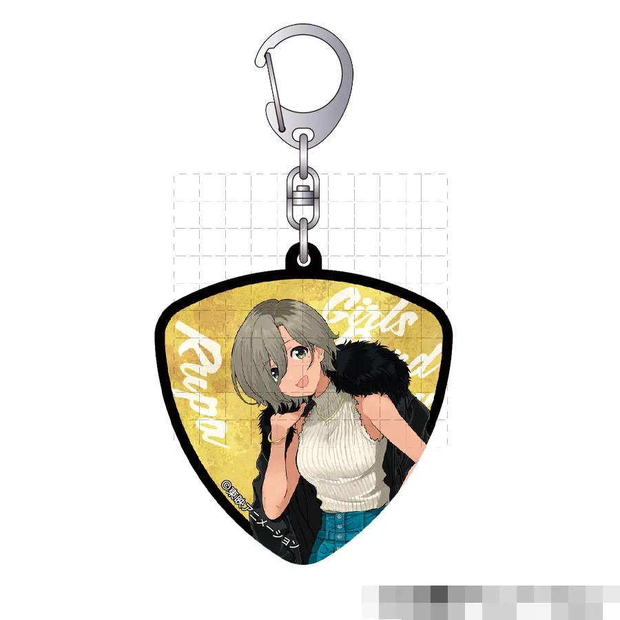 Game Momoka Kawaragi Awa Rupa Ebizuka Nina Iseri Keychain Doll Anime Acrylic Keyring Pendant for Gift