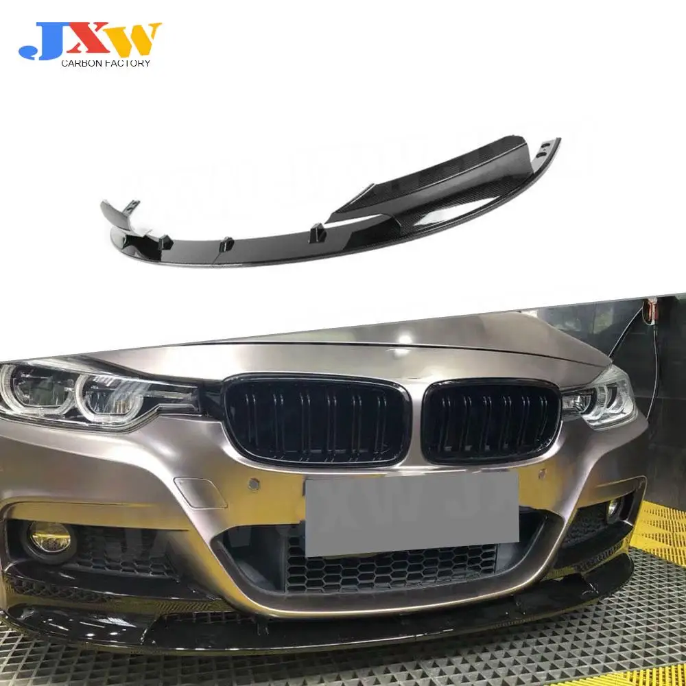 

For BMW 3 Series F30 M SPORT 2012-2018 ABS Carbon Look /Matt Black /Glossy Black Car Front Bumper Lip Spoiler Splitter