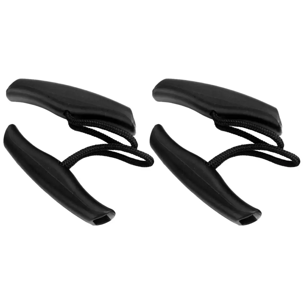 

Ручка для каяка, нейлоновая черная морская ручка для переноски, аксессуар для лодки для переноски каноэ и лодки