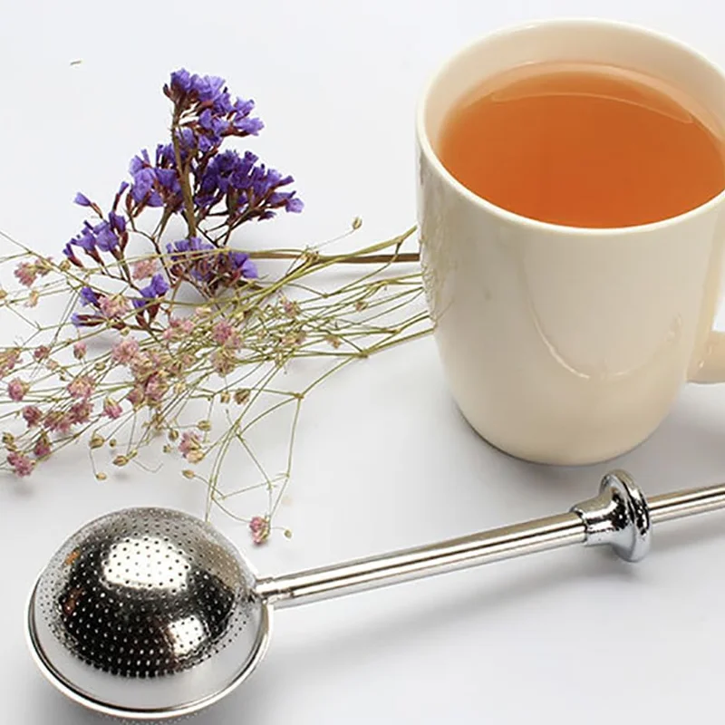 StrainerStainless Steel Tea InfuserLoose Leaf Tea Steeper Tea Diffusers Fine Mesh Tea Duster Sifter for Sugar FlourSpices