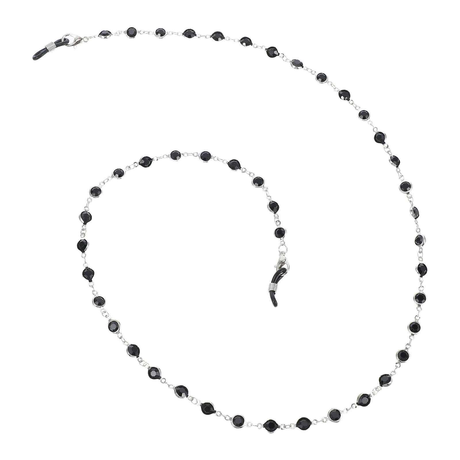

3pcs Acrylic Mask Chain Glasses Strap Eyewear Retainer Beaded Neck Holder Lightweight AntiSlip Design Multipurpose Functionality