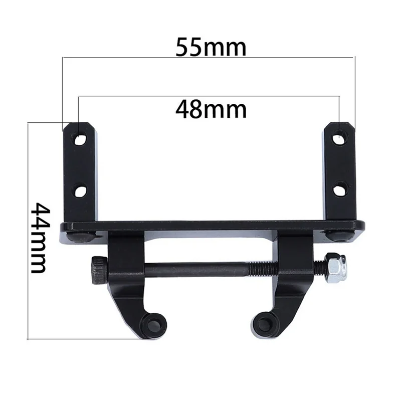 ฐานยึดเซอร์โวเพลา AR44โลหะสำหรับการ SCX10ตามแนวแกนอุปกรณ์เสริมชิ้นส่วนสำหรับรถบังคับวิทยุรุ่น II 90046 90047 1/10 RC Crawler Upgrade 1ชิ้น