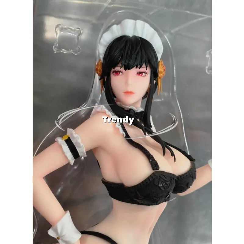 

32 см Yor Forger персонаж шпион × семейный персонаж мультфильма сексуальная горничная статуя из ПВХ коллекция модель украшение стола подарочная коллекция