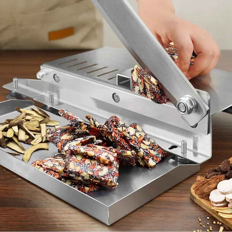 Stainless Steel Multi-functional Meat and Vegetable Cutting Machine, Mini Bone Cutting Tool, Home, Commercial