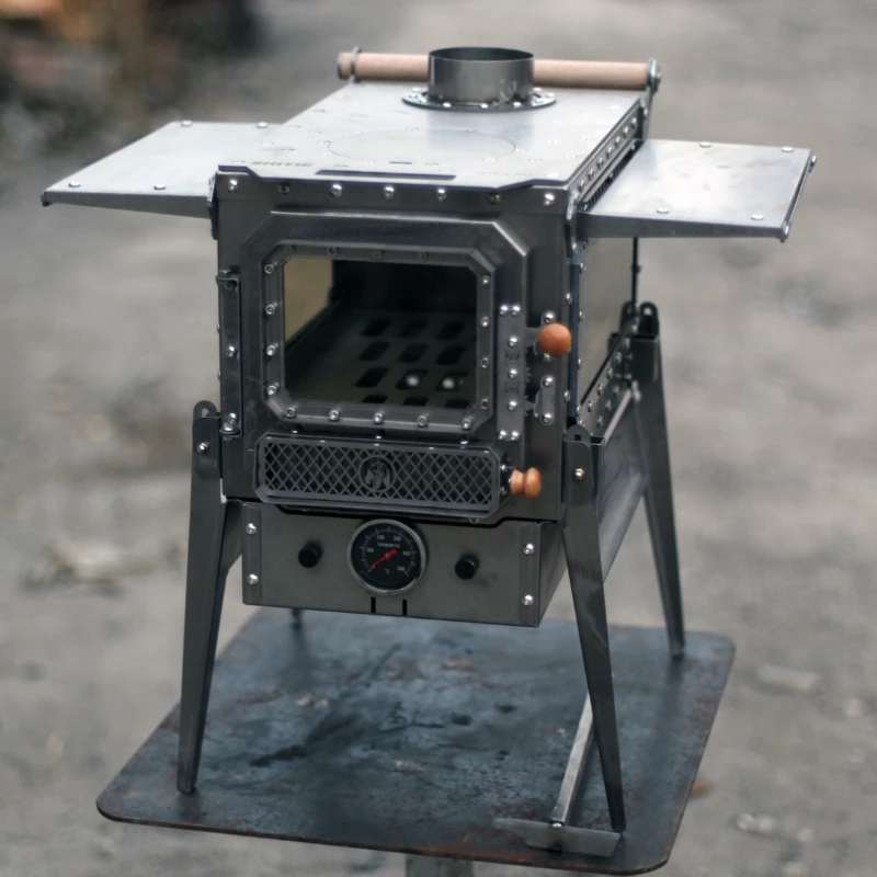 

Gather iron firewood Hummer firewood stove Camping stove Tent stove Outdoor heating