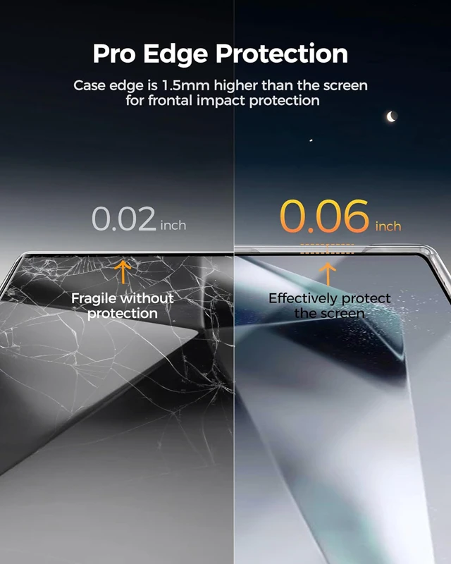 Vollständige Silikon-Schutzhülle für Galaxy Samsung S25 S24 S23 S22 S21 Ultra FE Plus, ultradünn, transparent, Silikon-Softcover – Detail 3