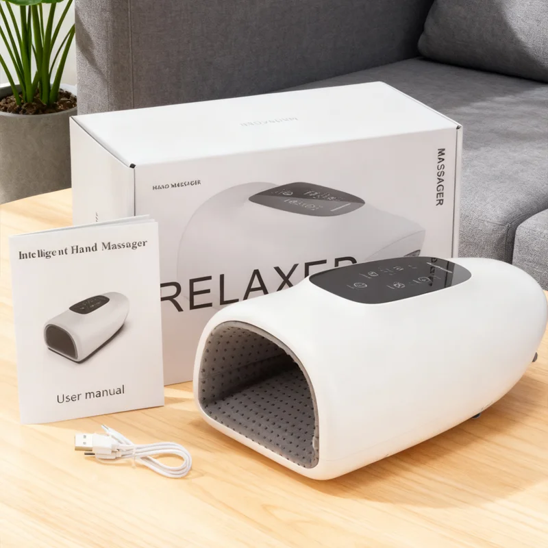 

Hand Massager Muscle Relaxation Finger Joint Pain Imitation Human Hand Massage 360° Relaxation Portable Massage Equipment