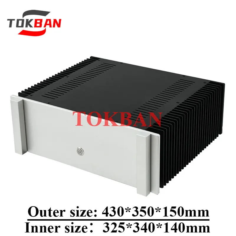 

430*350*150mm All-aluminum Power Amplifier Chassis Enclosure for Class A Amplifier Diy Audio Box Shell Case