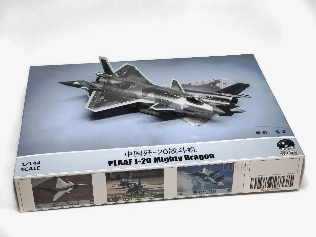 先行販売-wsa144020-plaaf-j-20-マイティドラゴン戦闘機模型飛行機-1-144-スケール