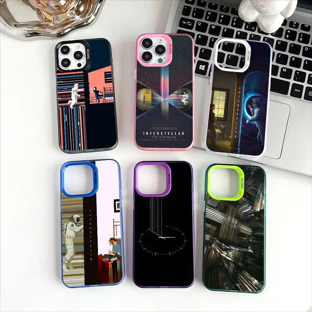 

Чехол для телефона Interstellar Movie для Apple 11, 12, 13, 14, 15, 16 Pro Max Plus, защитный чехол для телефона