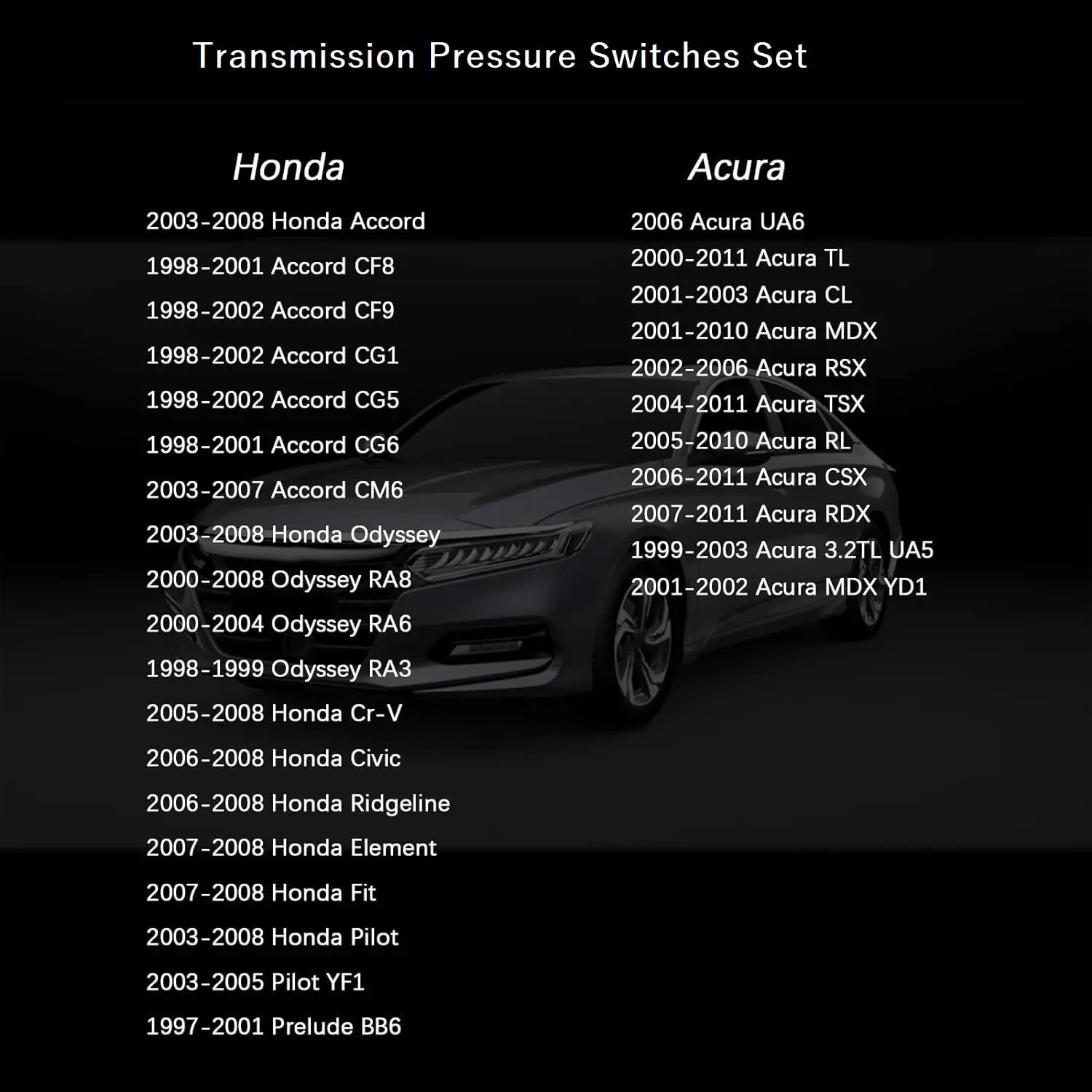 น้ํามันเกียร์ความดัน 28600-P7W-003 28600-P7Z-003 สําหรับ Honda Accord Civic Cr-V องค์ประกอบ Fit สําหรับ Acura CL CSX RSX TSX