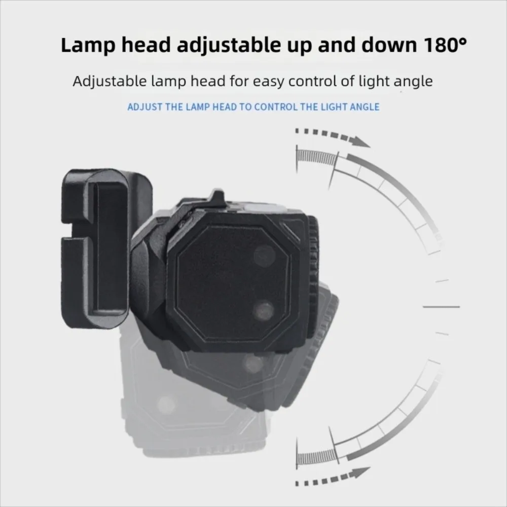 USB Rechargeable Super Bright LED Headlamp Multiple Lighting Modes Multifunctional Mini Sensor Headlamp Ultra Light Safety