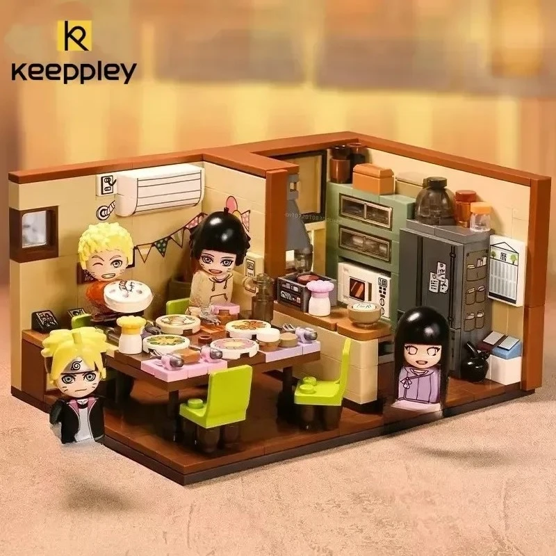 Keeppley Naruto Anime Surrounding Building Blocks Himawari