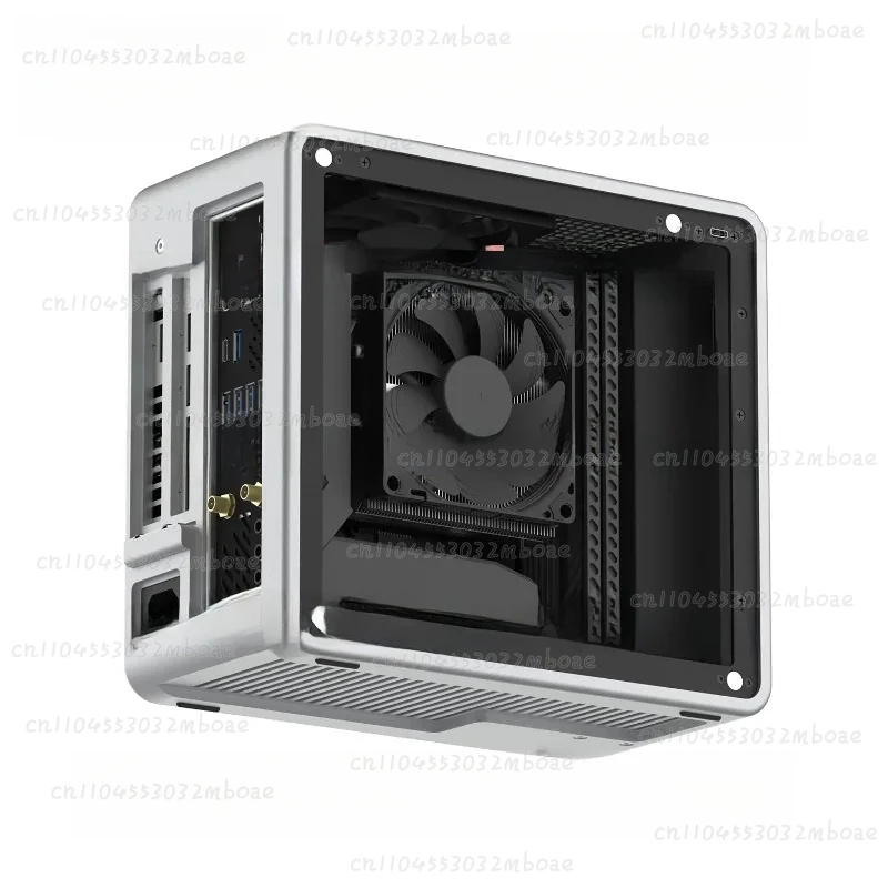 MQ5 Mini Desktop Computer All-In-One Aluminum Alloy ITX Small Case A4 Size New