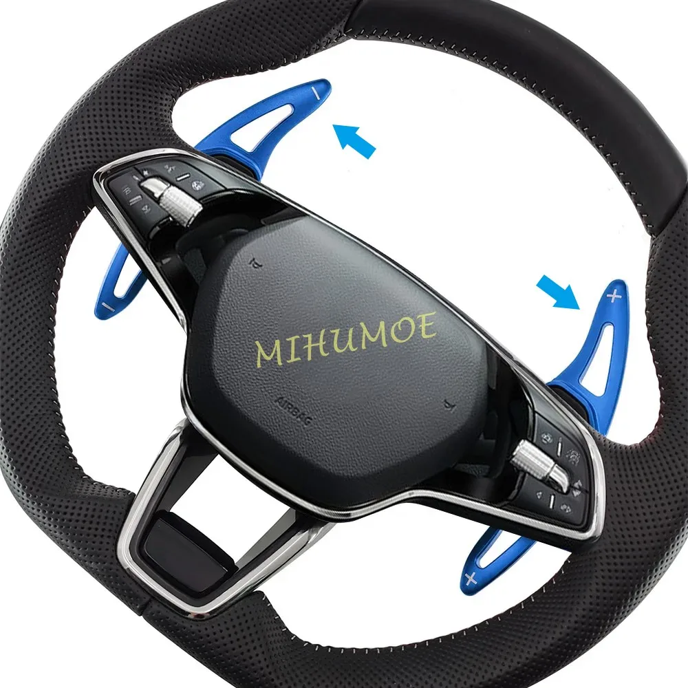 Auto Stuurwiel Shift Paddle Verlengen Shifters Voor 2021-2026 Skoda Octavia Enyaq iV Scout Kodiaq Karoq Superb Scala Kamiq