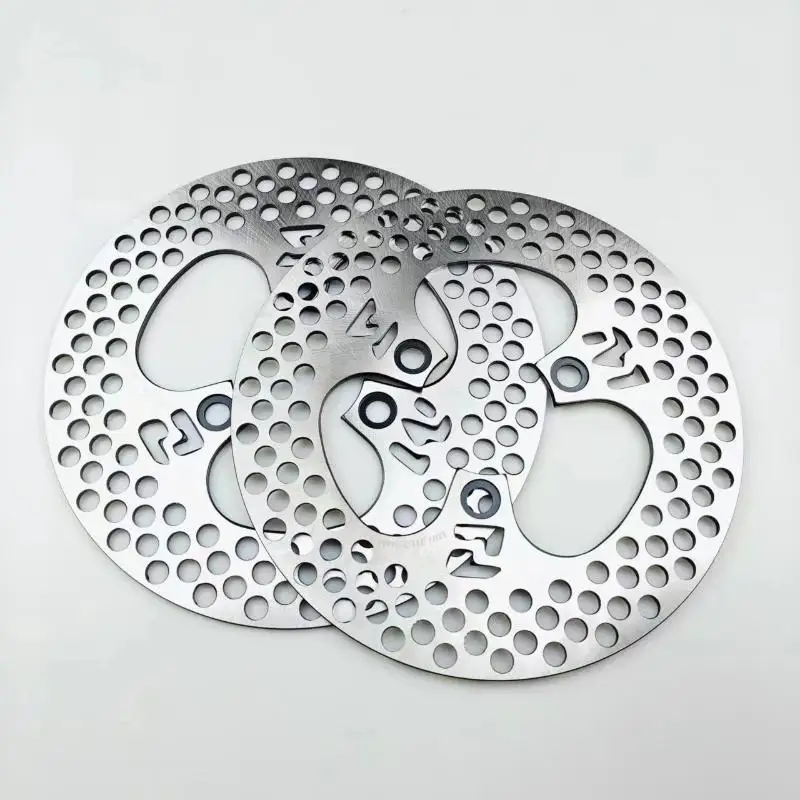 1Pc 200mm 220mm 3 Hole Brake Disc, Stainless Steel Front Rear Rotor Disks For Universal Motorcycle Scooter Dirt Bike ATV