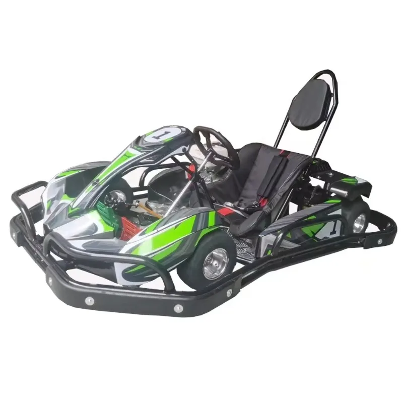 

Adult Racing Pedal Go Kart Kit 4-Wheel Disc Brake 270cc Chain Drive 4 Stroke 3000W Motor 150cc 12V Pull Plastic 48v