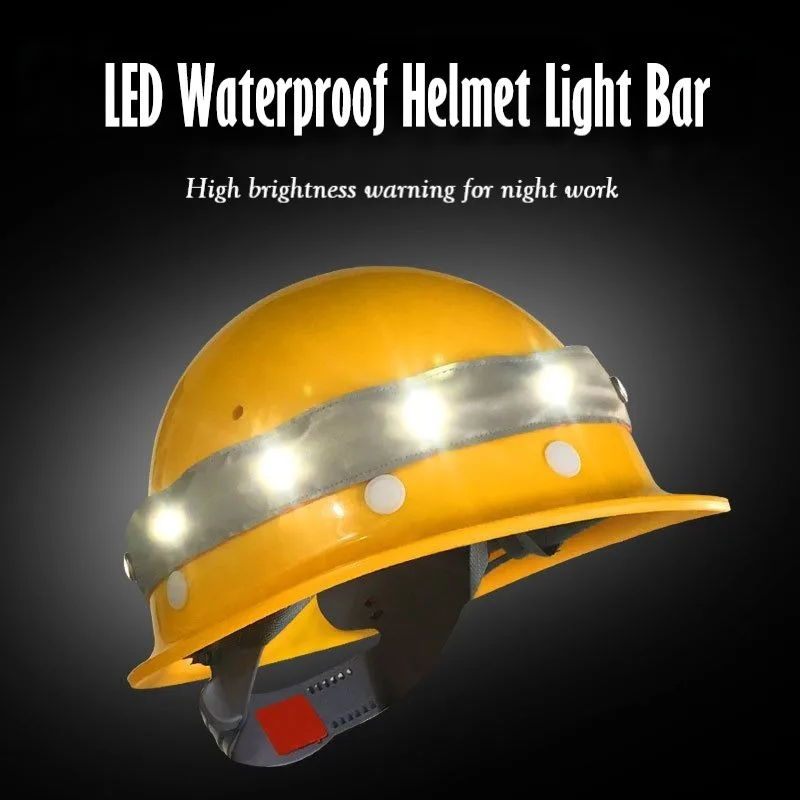 CF-A01 LED Waterproof Light Strip Safety Helmet Special Site Construction Protection Labor Protection Light