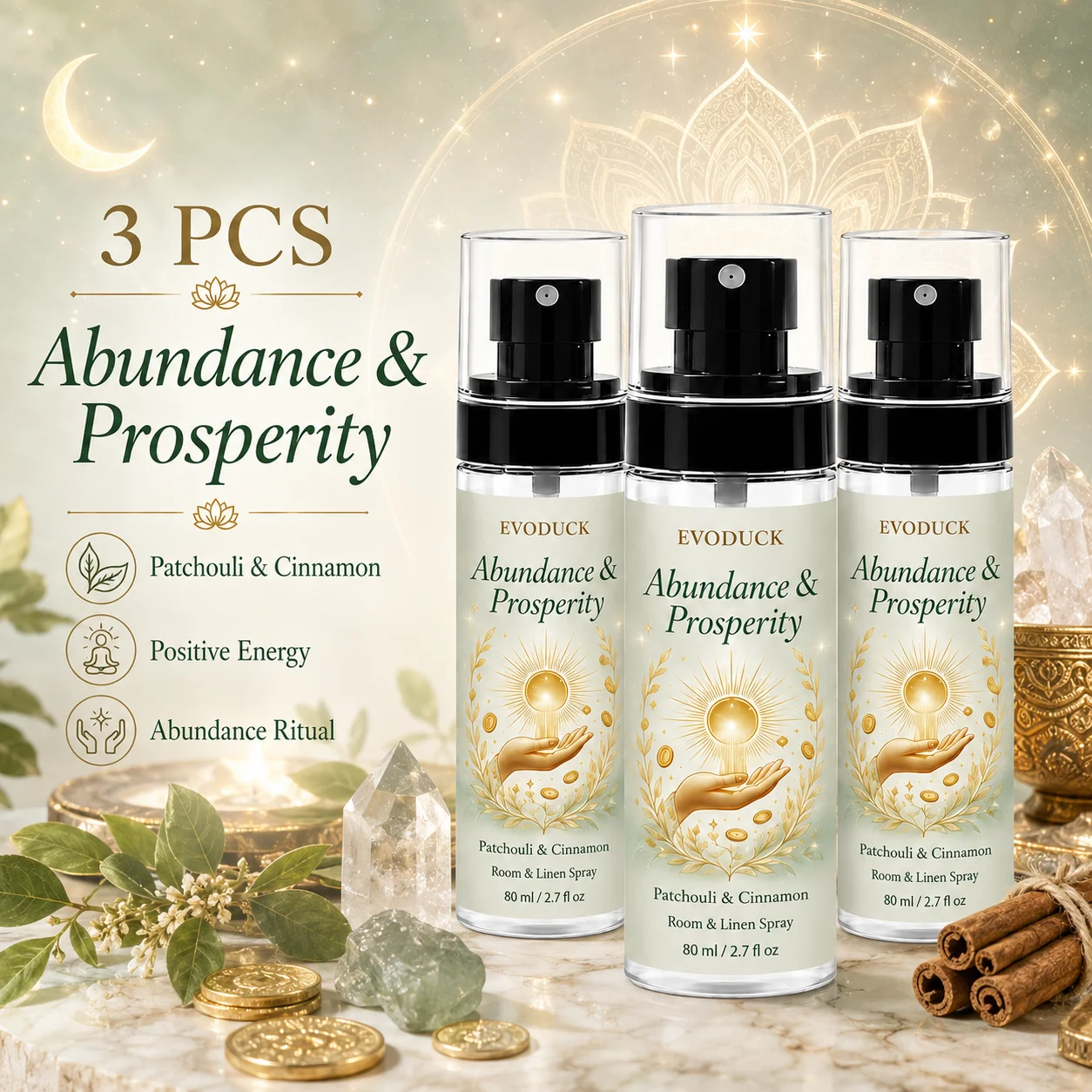 Home Fragrance Gift Set Rituals - EVODUCK Zestaw 3 szt. sprayów do