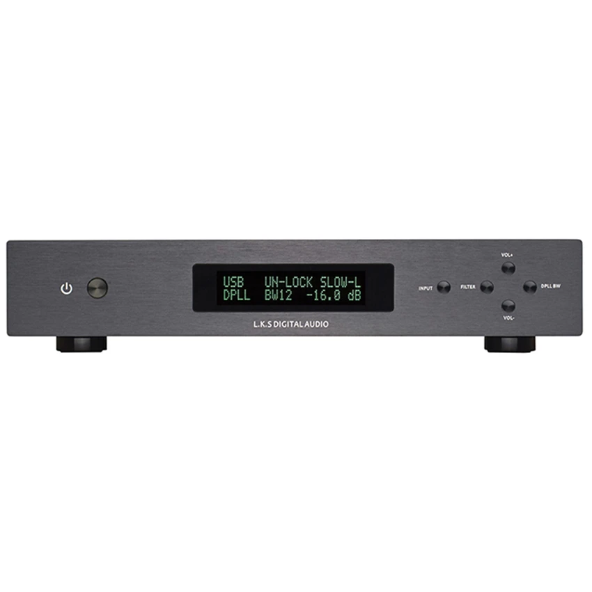 R-008 L.K.S MH-DA004 Flagship Dual ES9018pro DAC USB DSD Femto Clock XLR PCM and DSD Decoding USB/Optical/I2S/AES/EBU