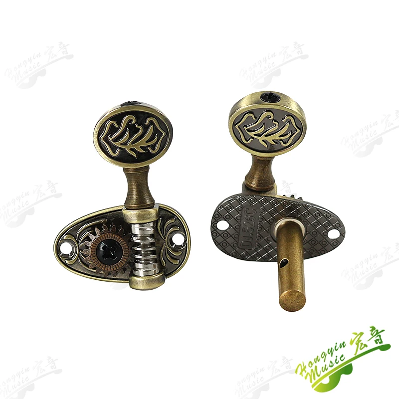 Taiwan made Guitar String Tuning Pegs Tuners Machine Heads classics open  type Bronze retro  3L 3R