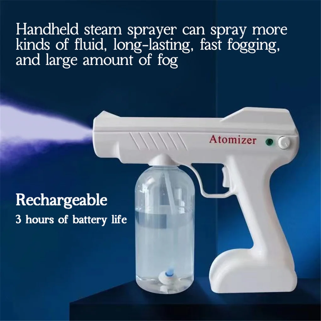 800ml Large Capacity Spray For Longer Without Refilling Disinfectant Fogger Disinfectant Spray White US Plug US Plug