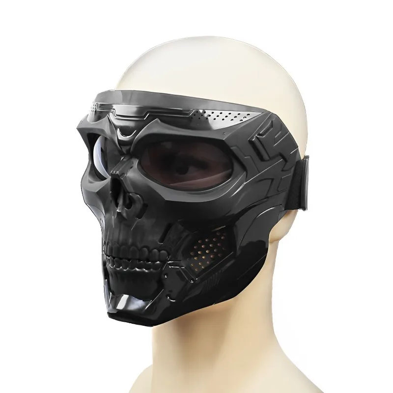 Skull Mask Tactical Glasses Outdoor Shooting Eye Protection Anti-impact Splash Mask Windproof and Dustproof Halloween Mask