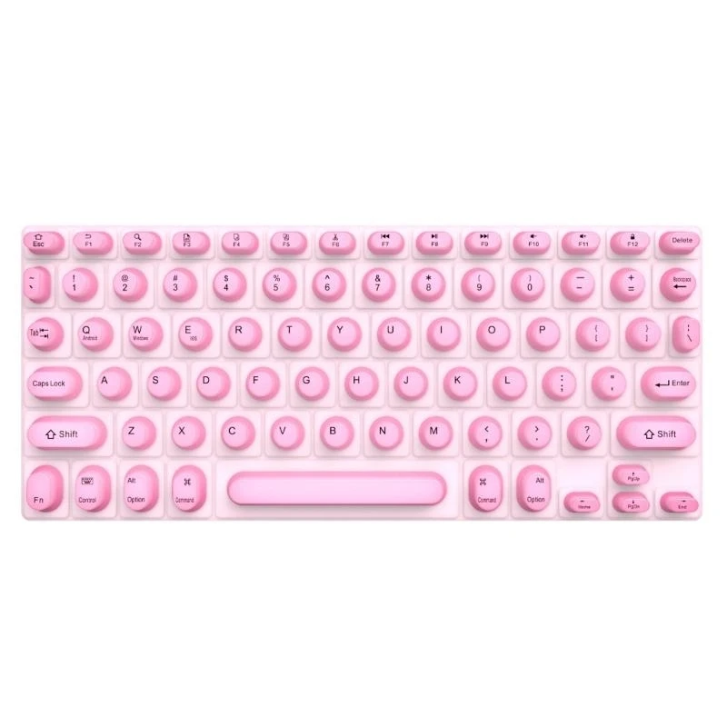 

D7YC Manicure Protections Silicone Keyboards Cover Raised For Laptops AntiDust Ergonomic Typing Soft Portable Accessory