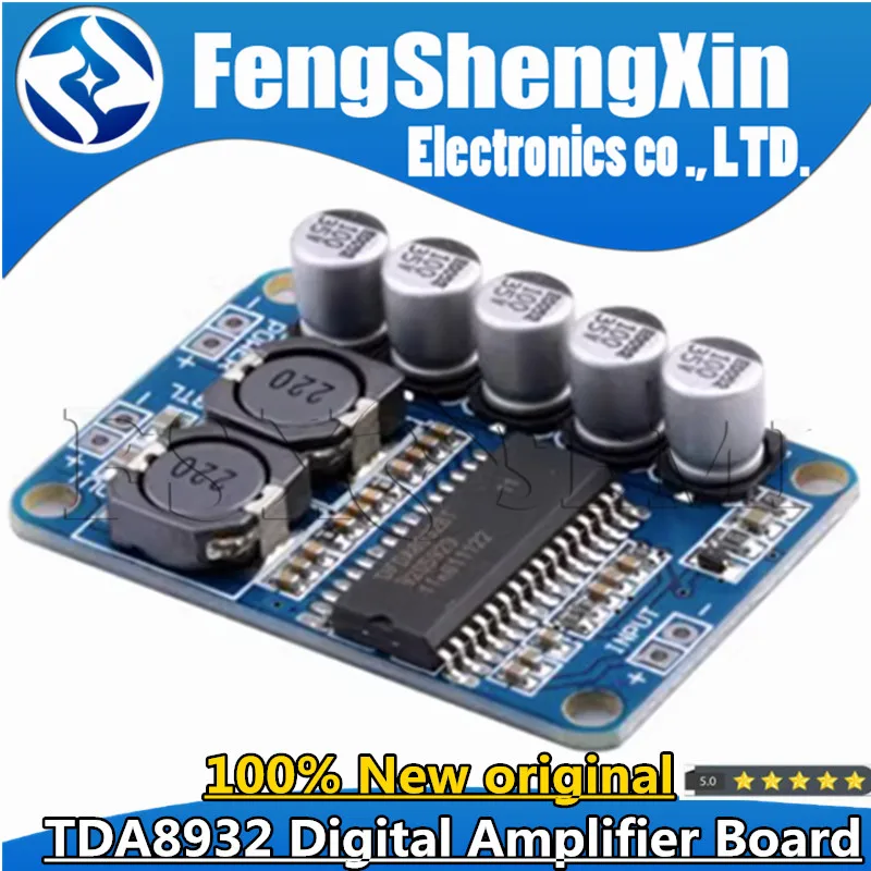 

TDA8932 Digital power amplifier board module 35w mono amplifier module High-power low power consumption