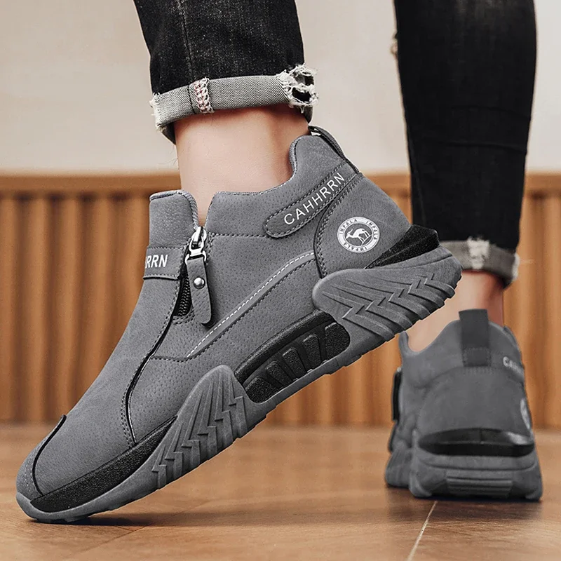 أحذية أكسفورد للرجال أحذية كاجوال للاستخدام الخارجي أحذية مشي مريحة للرجال متينة وخفيفة الوزن #5