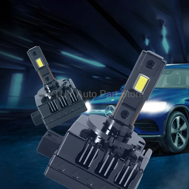 

Car LED Headlight Super Bright Laser Bulb HID Upgrade D1S Wireless Decoding 90W Waterproof Heat Dissipation Easy Installation