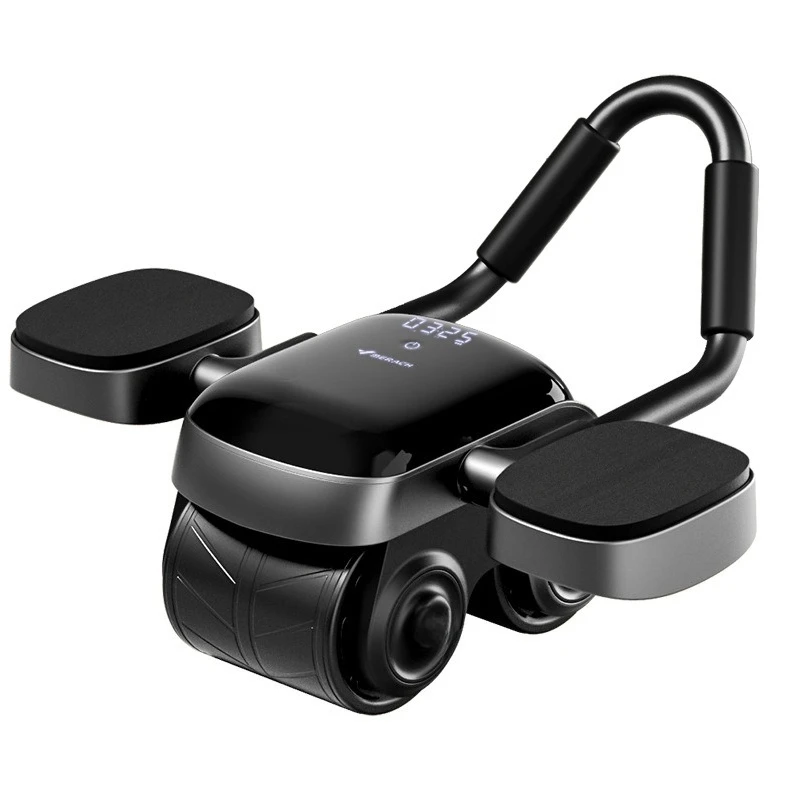 

Smart full screen abdominal wheel elbow support automatic rebound intelligent abdominal sports training equipment