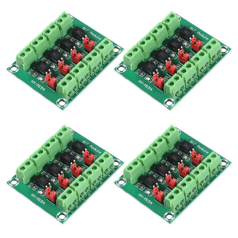 N93RNEW! 4Pcs PC817 Optocoupler Isolation Module