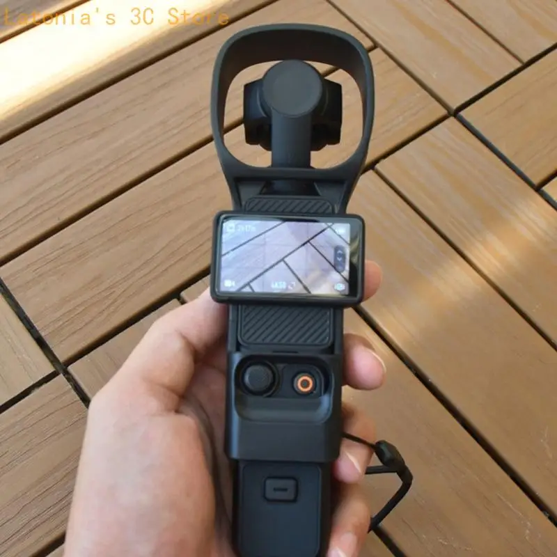 Leichte, stabilisierende Schutzhülle für die Pocket 3 Handheld-Gimbals-Kamera, verhindert Kratzer und verbessert die Handhabung – Detail 10