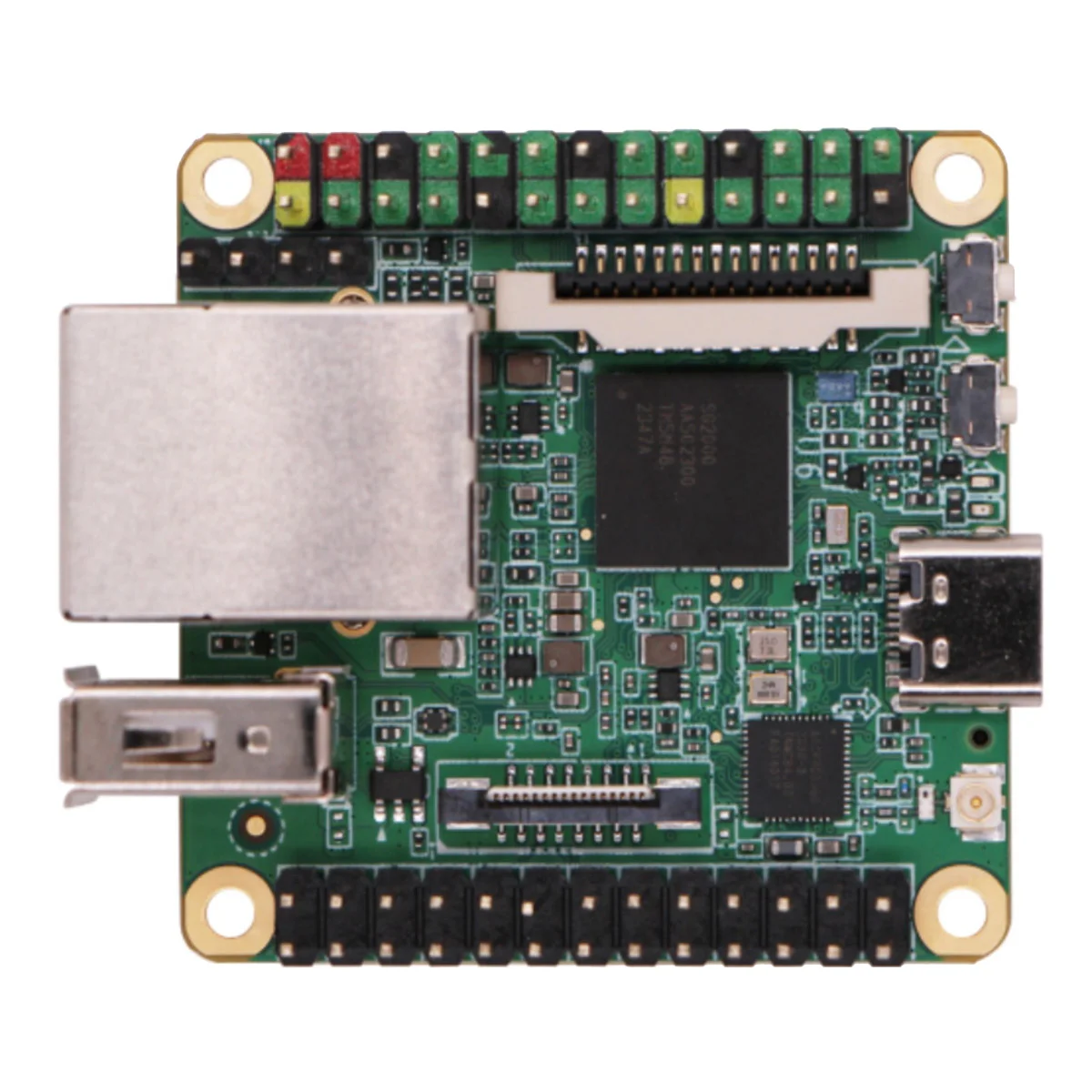 AT87-Milk-V Duo S 512M-WIFI Development Board RISC-V Linux WiFi6/BT5 100Mbps Network Port Milk-V Duo S 512MB SG2000 Module