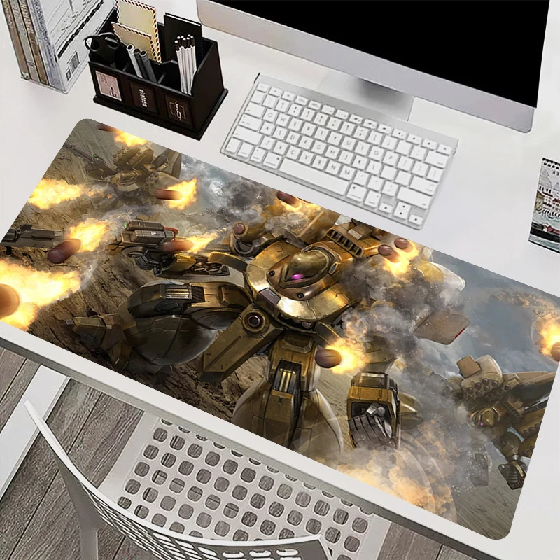 

Mousepad Gaming Mouse Pad PC Accessories Non-slip HD Keyboard Pad Large Desk Mat Rubber Mechanical Warrior Gundam Extended Pad