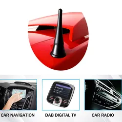 Short Stubby Antenna Mast for 2010 2011 2012 2013 2014 Mustang Mazda Miata MX-5 3.8 Inch Aluminum