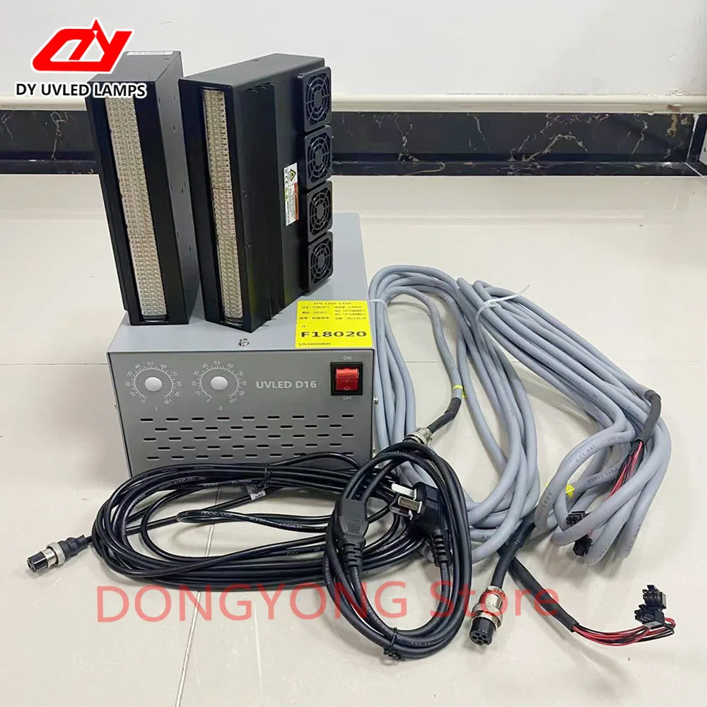 Air cooling System UV LED Lamp UV Ink Curing light 180*20mm for Epoxy Resin Glue adhesion Dry Light PVC
