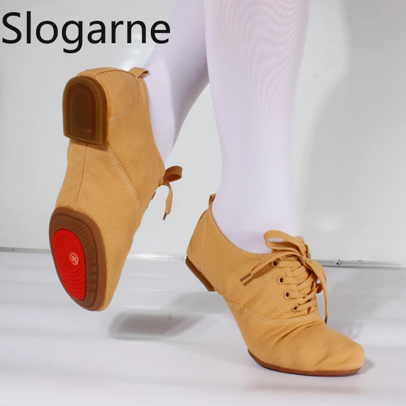 Children Canvas Ballet Shoes Kids\' Soft Dance Shoes Women Men Dancing Ballroom Latin Modern Jazz Shoes Yoga Training Footwear