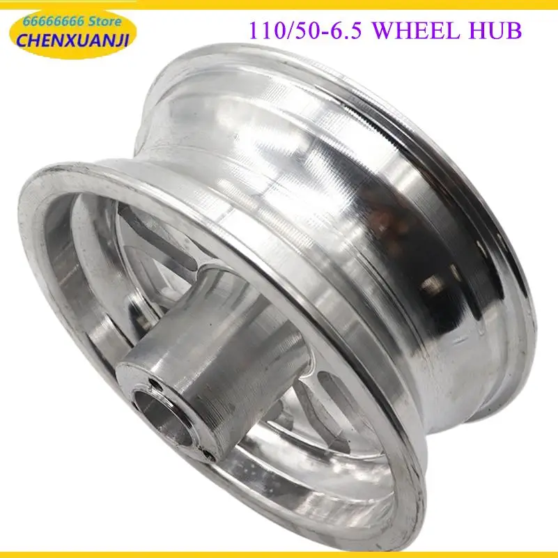 

Hot sale high-quality NEW Rear 110/50-6.5Aluminum alloy vacuum wheel hub for pocket bike 47cc 49cc motorcycle part pocket bike