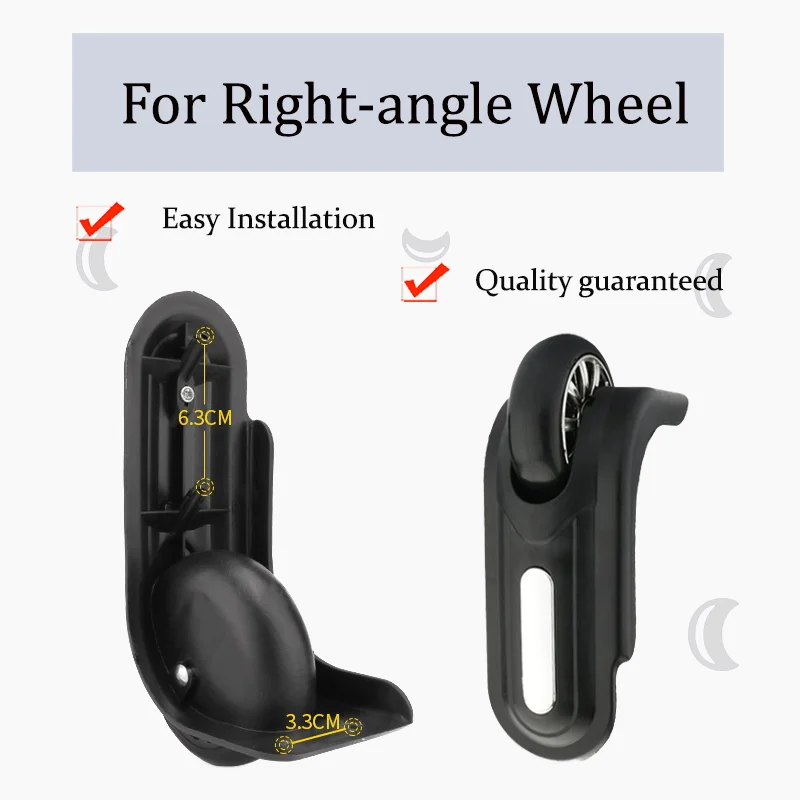 

For D005 Universal Luggage Wheel Set Heavy-Duty Design Suitable for Straight-Running Fixed-Direction Wheels Repair Spare Parts