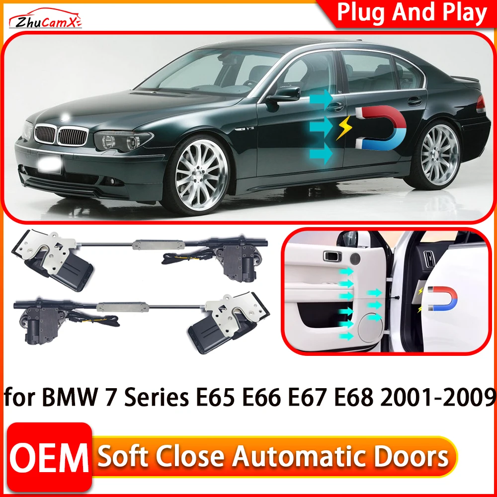

for BMW 7 Series E65 E66 E67 E68 2001-2009 Automatic Electric Soft Close Door Closer Power Closing Door Comfort Closing System
